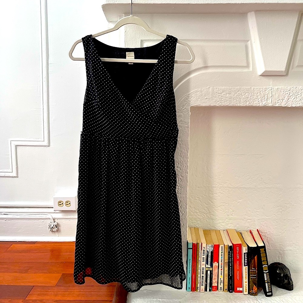 Merona Sleeveless Polka-Dot dress